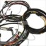 complete wiring harness 1957 1962 dj3a