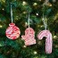 melted candy cane christmas ornaments