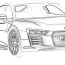 sports car coloring pages for kids