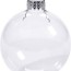ideas for filling glass ornaments red