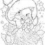 christmas animals coloring pages