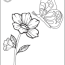 flower coloring pages to print