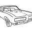 1969 ford mustang gto coloring pages