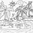 beach coloring pages 100 pictures
