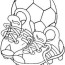 print soccer coloring pages