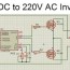 12v dc to 220v ac inverter circuit pcb