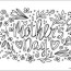 free printable mother s day coloring