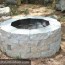 easy diy inexpensive firepit for