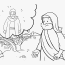 god talk to moses coloring pages