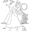 sleeping beauty kids coloring pages