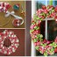 wonderful diy easy ribbon christmas wreath