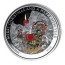 silver colored coin the rocking horse