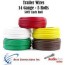 5 way trailer wire light cable for