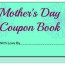 diy mother s day coupon book for twin moms