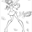 winx club coloring page to color for