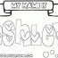 coloring pages of names coloring home
