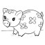 10 piggy bank coloring pages for your