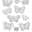 download and print butterfly coloring pages