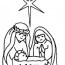 manger coloring page coloring pages