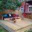 low budget floating deck ideas
