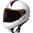 helmet triple eight racer branco