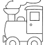 train coloring page 06 land transport