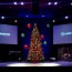 christmas centerpiece church stage