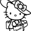 hello kitty coloring pages pictures