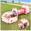 kids play tent with tunnel and ball pit