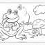 frog coloring pages archives