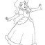princess peach coloring pages to print