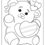day bear pdf coloring page