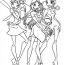 free coloring pages winx club download