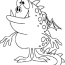 picture of dragon monster coloring page