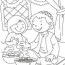 kids celebrating eid coloring pages
