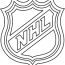 nhl logo coloring page for kids free