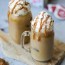 iced coffee recipe with salted caramel