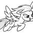 fast rainbow dash coloring page free
