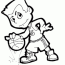 basketball coloring book pages
