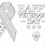 free printable veterans day coloring