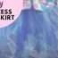 diy tulle princess skirt craft for