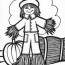 halloween scarecrow coloring pages 001