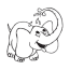 free elephant coloring pages for