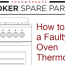 faulty oven thermostat here s how to