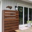 diy wood screen to hide utility boxes