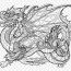 mythical dragon dragon coloring pages