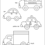 cars and vehicles free printable