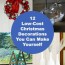 12 low cost christmas decorations you