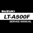 suzuki vinson lt a500f service manual
