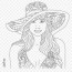 hats colouring pages hd png download